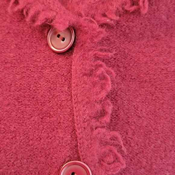 Vintage Nouveaux wool cardigan - Picture 7 of 8
